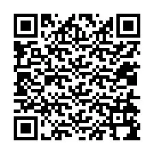 QR код за телефонен номер +12014194843