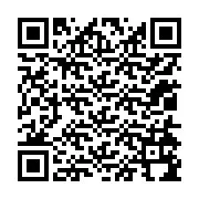 QR-koodi puhelinnumerolle +12014194845