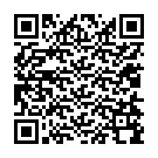 QR код за телефонен номер +12014198112