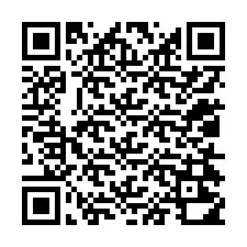 QR-koodi puhelinnumerolle +12014210098