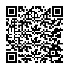 QR-code voor telefoonnummer +12014217778