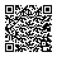 Código QR para número de teléfono +12014220447