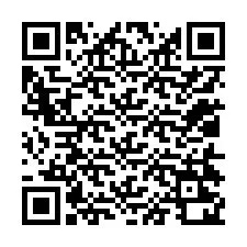 電話番号のQRコード +12014220449