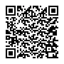 QR-koodi puhelinnumerolle +12014220453