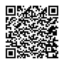 QR код за телефонен номер +12014220457