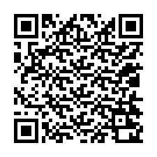 QR код за телефонен номер +12014220458