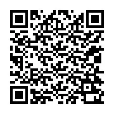 QR код за телефонен номер +12014220460