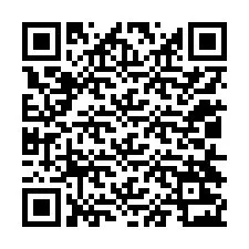 QR-koodi puhelinnumerolle +12014223634