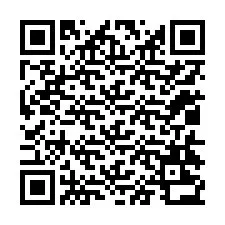 QR-koodi puhelinnumerolle +12014232551