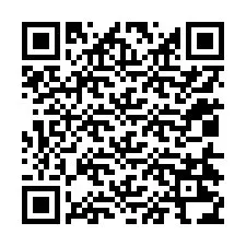 電話番号のQRコード +12014234100