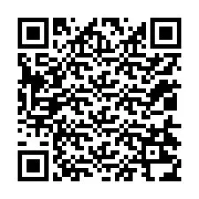 QR-koodi puhelinnumerolle +12014234101