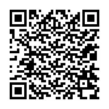 QR код за телефонен номер +12014238545