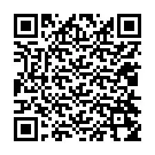 QR код за телефонен номер +12014254662