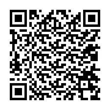 QR код за телефонен номер +12014278746