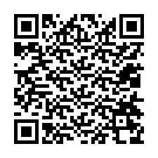 QR код за телефонен номер +12014278747