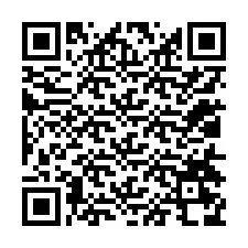 QR-koodi puhelinnumerolle +12014278749