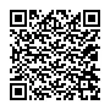 QR-koodi puhelinnumerolle +12014279359