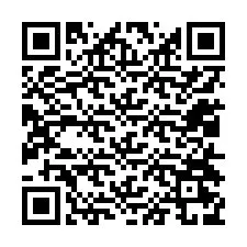 QR код за телефонен номер +12014279367