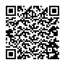 QR-koodi puhelinnumerolle +12014283742