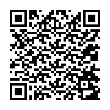 QR код за телефонен номер +12014283743