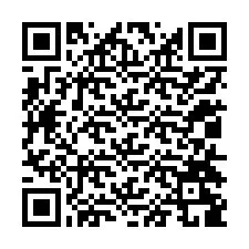 QR код за телефонен номер +12014289770