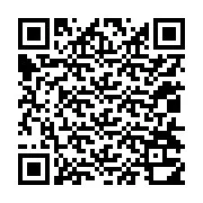 QR код за телефонен номер +12014310350