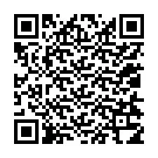 QR код за телефонен номер +12014314118