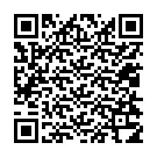 QR-koodi puhelinnumerolle +12014314163