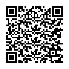 QR код за телефонен номер +12014317492