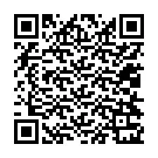 Codice QR per il numero di telefono +12014321233