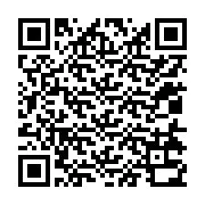 QR-koodi puhelinnumerolle +12014330800