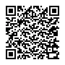 QR код за телефонен номер +12014330846