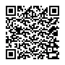 QR kód a telefonszámhoz +12014332069