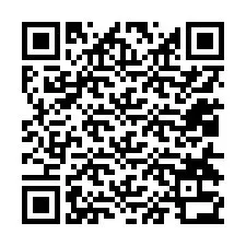 Código QR para número de teléfono +12014332717