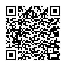 QR код за телефонен номер +12014333342