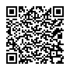 QR Code สำหรับหมายเลขโทรศัพท์ +12014334221