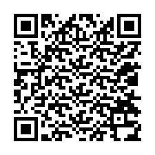 QR-код для номера телефона +12014334798