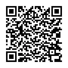 Código QR para número de teléfono +12014336620