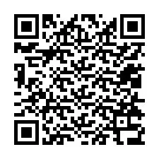 QR код за телефонен номер +12014336967