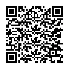 QR-koodi puhelinnumerolle +12014339398