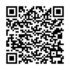 QR код за телефонен номер +12014339454