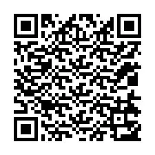 Kode QR untuk nomor Telepon +12014353801