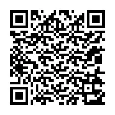 QR kód a telefonszámhoz +12014353805