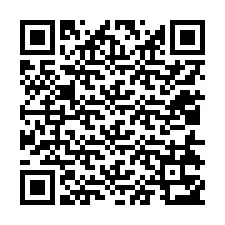 QR код за телефонен номер +12014353806