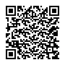 QR-koodi puhelinnumerolle +12014356079