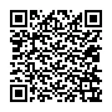 QR kód a telefonszámhoz +12014367653