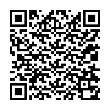 QR-koodi puhelinnumerolle +12014370180