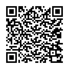 QR kód a telefonszámhoz +12014370286