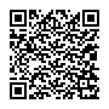 QR код за телефонен номер +12014371170