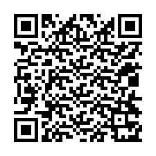 Kode QR untuk nomor Telepon +12014371250